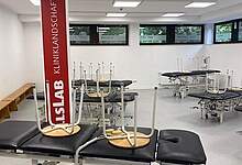 Skillslab Raum mit Betten 