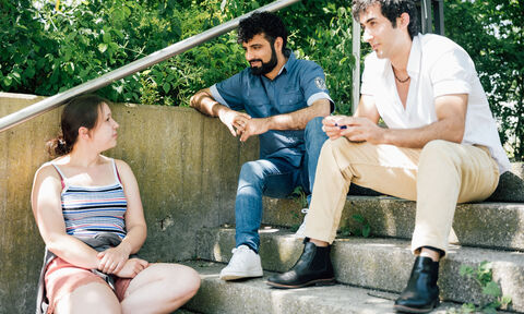 Pause in der KRH Akademie