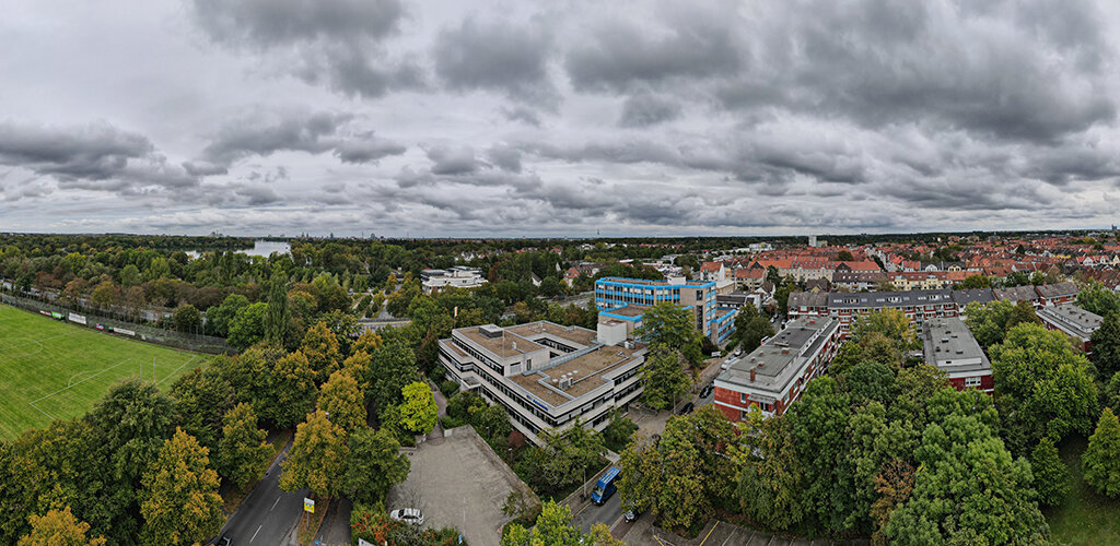 Luftbild der KRH Akademie